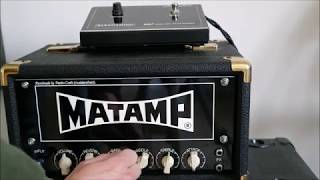 Matamp C7 with Marshall 1965A 4x10 cabinet #2. Overdriven tones with Barenthien BB7 attenuator.