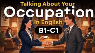 Let’s Talk About Your Favorite Job in English | English Learning | English Shadowing Practice B1-C1