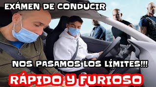 ➡️Vamos DEMASIADO RÁPIDO en el PEOR MOMENTO💀 Simulacro examen CONDUCIR🔴