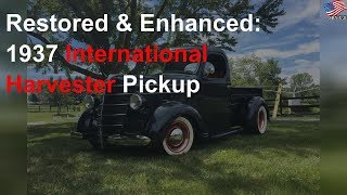 1937 International Harvester is a rare pre-World War II truck