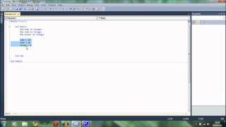 Visual Basic (VB) Tutorial 2: Variables