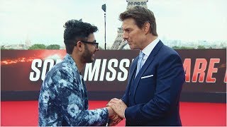 INDIAN KID MEETS TOM CRUISE