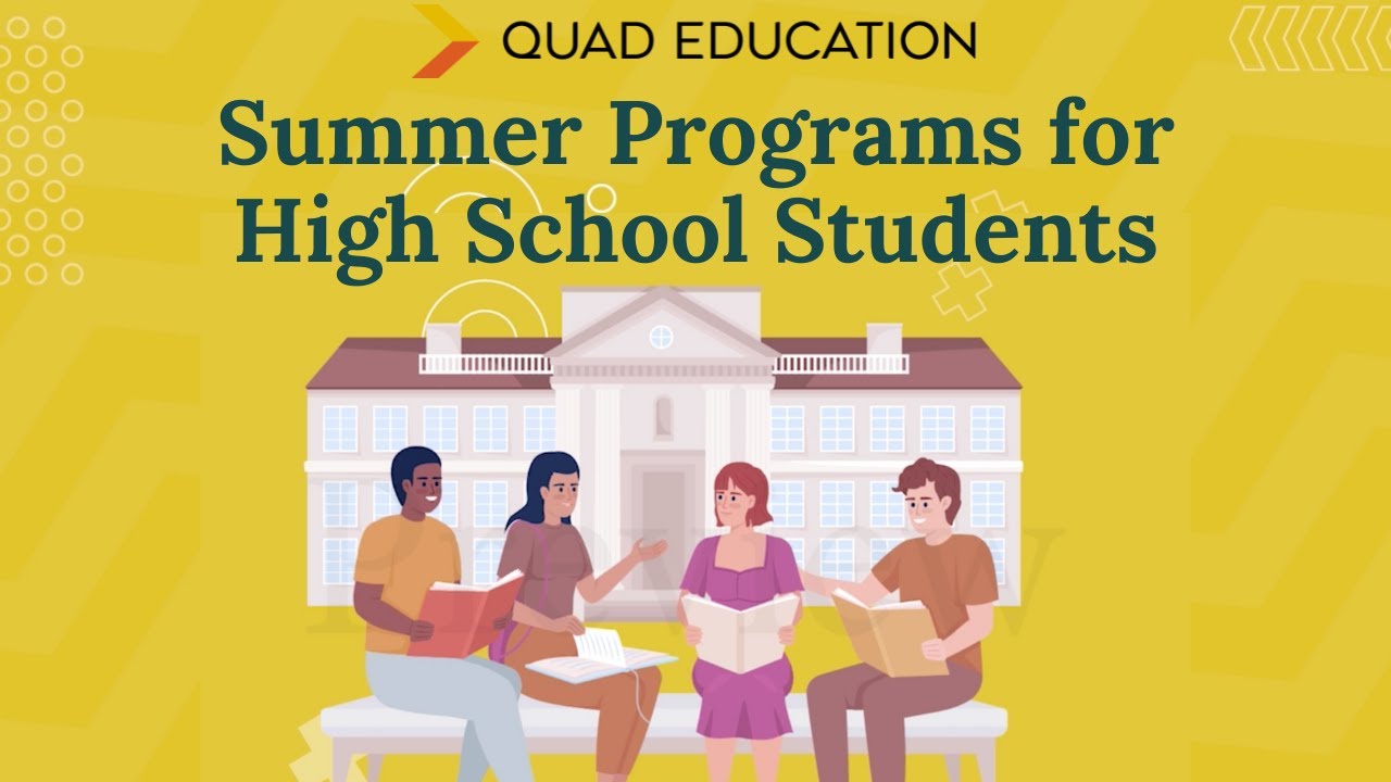 Summer Programs For High School Students - YouTube