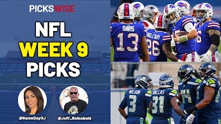WEEK 9 NFL PICKS AND PREDICTIONS AGAINST THE SPREAD | NFL BETTING ODDS, BEST BETS AND UNDERDOG PICKS