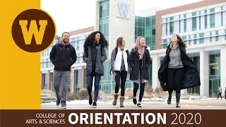 WMU College of Arts and Sciences New Student Orientation