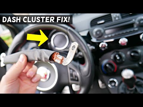 Why do my dash lights keep going on and off?