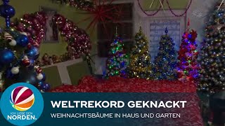 Weltrekord geknackt: Ehepaar aus Rinteln hat 444 geschmückte Weihnachtsbäume in Haus und Garten