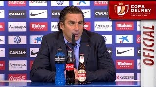 Rueda de Prensa de Pizzi tras el Atlético de Madrid (2-0) Valencia CF - HD Copa del Rey