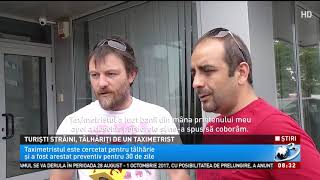 Turişti străini, tâlhăriţi de un taximetrist, în Capitală