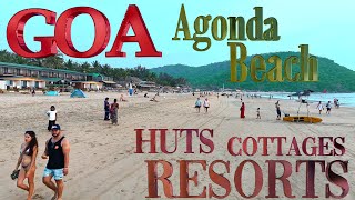 Goa | Agonda Beach | 💘 Sea Facing Resorts, Cottages, Huts | Bar \u0026 Restaurants l Market | 2025 💯