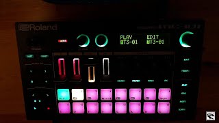 Roland MC-101 - making complete songs (chaining scenes)