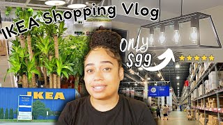 IKEA SHOPPING VLOG | Installing New Lighting Fixture for Only $99 😳🤑 | IKEA HACKS TO CUT ON COSTS