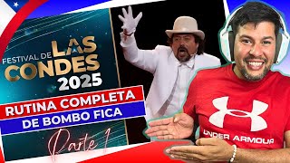 LeitoVzla REACCIONA - BOMBO FICA SACO RISAS EN EL  FESTIVAL DE LAS CONDES  2025😂🤣 ( PARTE 1 )