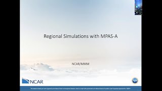 2023 WRF \u0026 MPAS-A Users' Workshop: MPAS-A Mini Tutorial