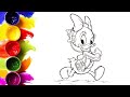 How to color Duck Ponochka from Duck stores