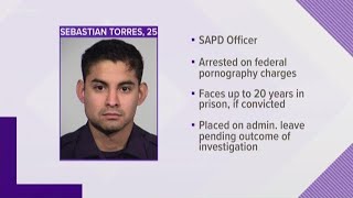 San Antonio Police officer arrested on federal pornography charges