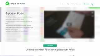 Export for Podio
