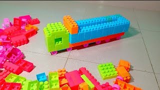 Satisfying DIY New Big Car | ASMR Building Blocks | #buildingblocks | SHIRINA TOYS