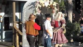 Knott's Berry Farm Ghost Town Shotgun Wedding Show in Calico Square - February 5, 2012 Shot Gun