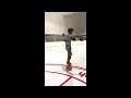 ជិះស្គីលើកដំបូង skating first time