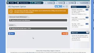 E File an IRS Form 7004 with ExpressExtension