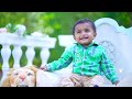 sathya srihan 1st pre birthday shoot cake smash pre birthday teaser 4k abhi photography