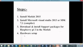 Matlab での Web カメラ + Raspberry Pi Simulink プログラミング