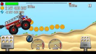 Hill Climb Racing 2-New Fire Truck/On Beach Android Gameplay #hillclimbracing  #racing