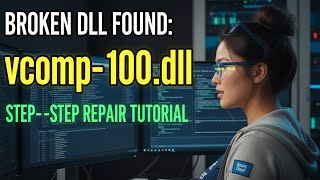 Fix vcomp-100.dll Missing Error [SOLVED]