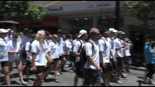 Perth 2011 - Opening Ceremony Australian team highlights