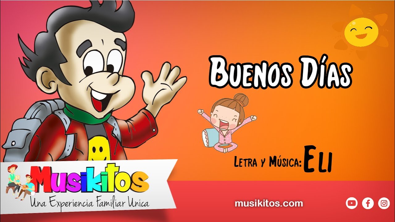 Cancion De Saludo Para Niños - Musica Infantil 🌞 - YouTube