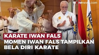 Aksi Hebat Iwan Fals Tunjukkan Bela Diri Karate | OneNews Update