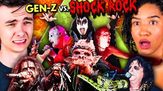 Gen Z Reacts To SHOCK Rock! (Rob Zombie, Marilyn Manson, Kiss)