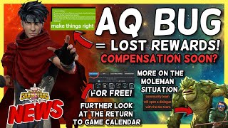 AQ Bug Cost Players Rewards - Kabam Respond | Push Further Calendar | Deep Dives & Mole Man [MCN]