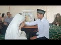 Sesi Lamaran dan juga Akad Nikah Adri & Ami