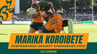 When Marika Koroibete went beastmode against the Springboks