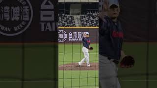 롯데 자이언츠 우완투수 No.43 나균안 선수 게임 피칭 영상 x 2025 대만 WBC 대표팀 친선경기 현장체크