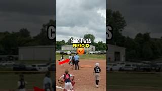 Is he safe or out?? #shorts #baseball #littleleague