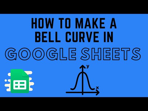 How to Make a Bell Curve in Google Sheets