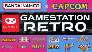 The Gamestation Retro Line | My Arcade Brings CAPCOM \u0026 BANDAI NAMCO Together!