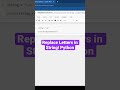 Replace Letters in String! Python #shorts #python #programming #coding #learnpython
