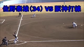 佐野泰雄投手 vs阪神打線ダイジェスト／埼玉西武ライオンズB班 vs 阪神タイガース（2軍）練習試合