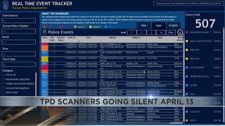 Tucson Police scanners going silent April 13