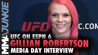 UFC Boston: Gillian Robertson full media day interview