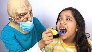 Shfa is going to dentist! new  for kids
