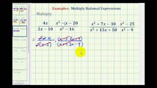 Ex 3: Multiply Rational Expressions