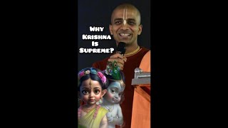 Why Krishna is the Supreme Personality of Godhead? | HG Kartikeya Prabhuji #shorts