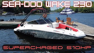 Sea-Doo Wake 230 - SUPERCHARGED 510HP