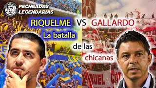 Riquelme vs Gallardo: La batalla de las chicanas