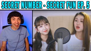 SECRET NUMBER - SECRET FUN EP.05 REACTION! | I WAS NOT EXPECTING THE DEEP VOCALS!